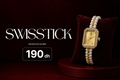 Jenna clock gold