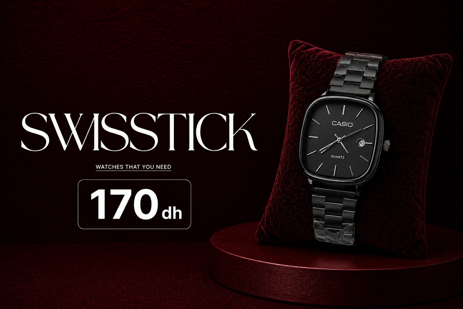 Casio black