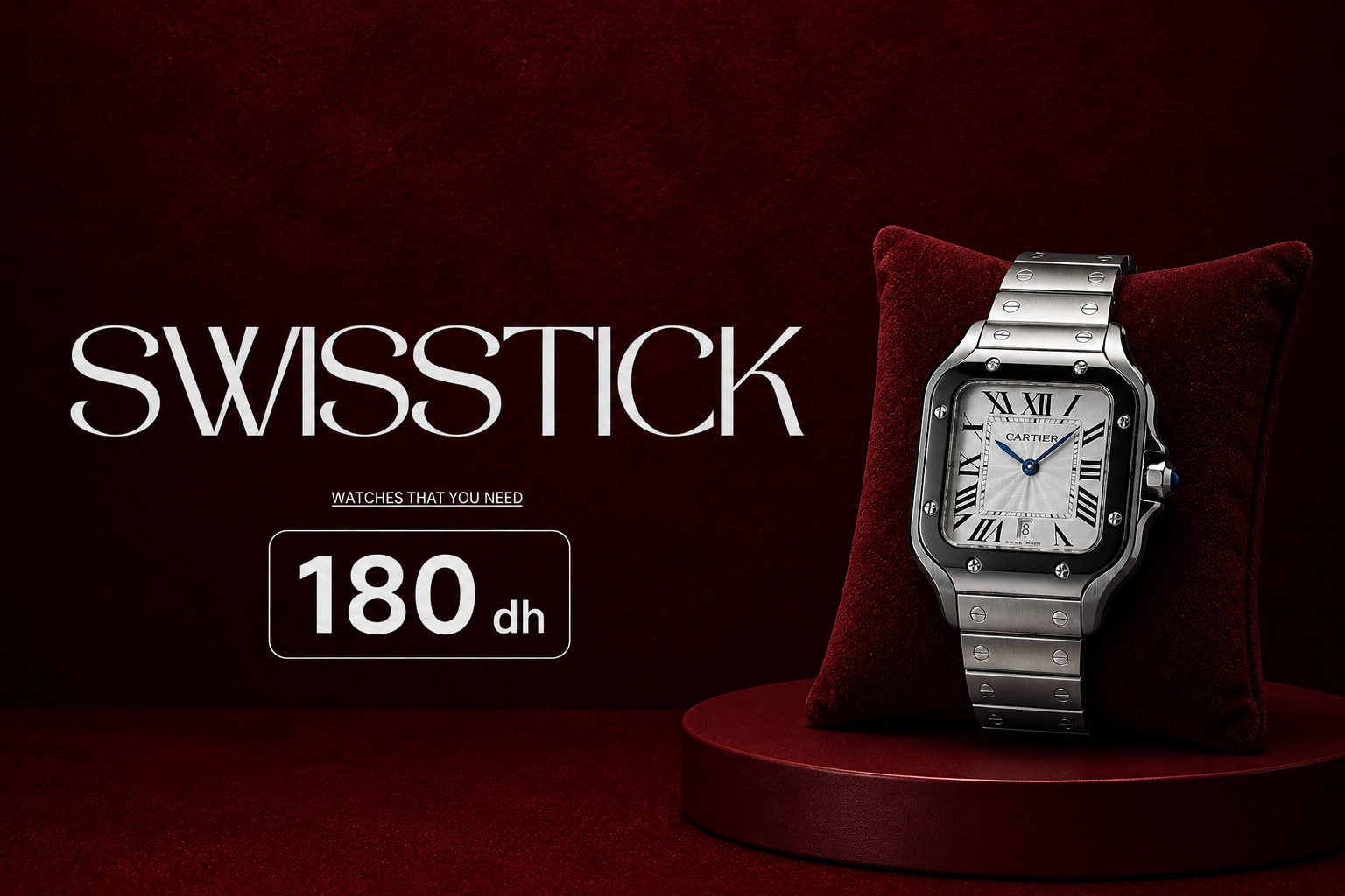 Santos de Cartier watch Large